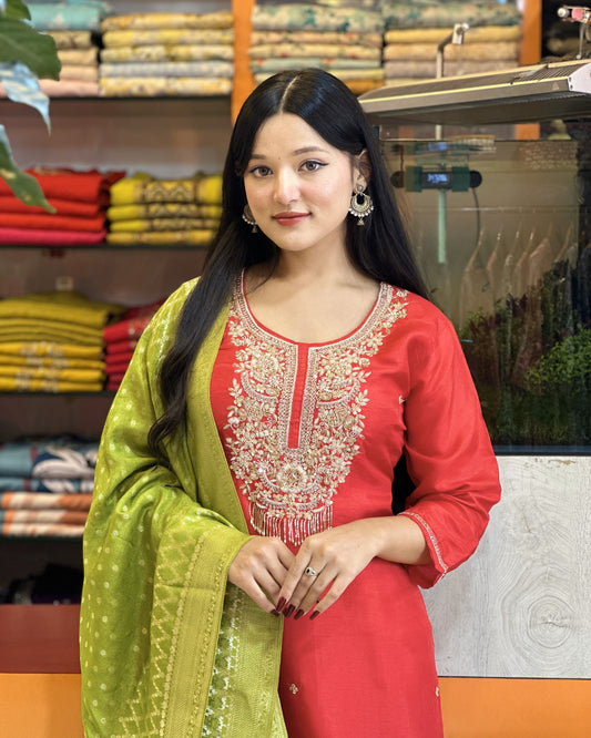 Straight Kurthi Set